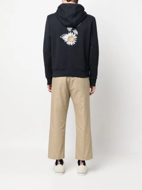 Thom Browne logo-patch hoodie